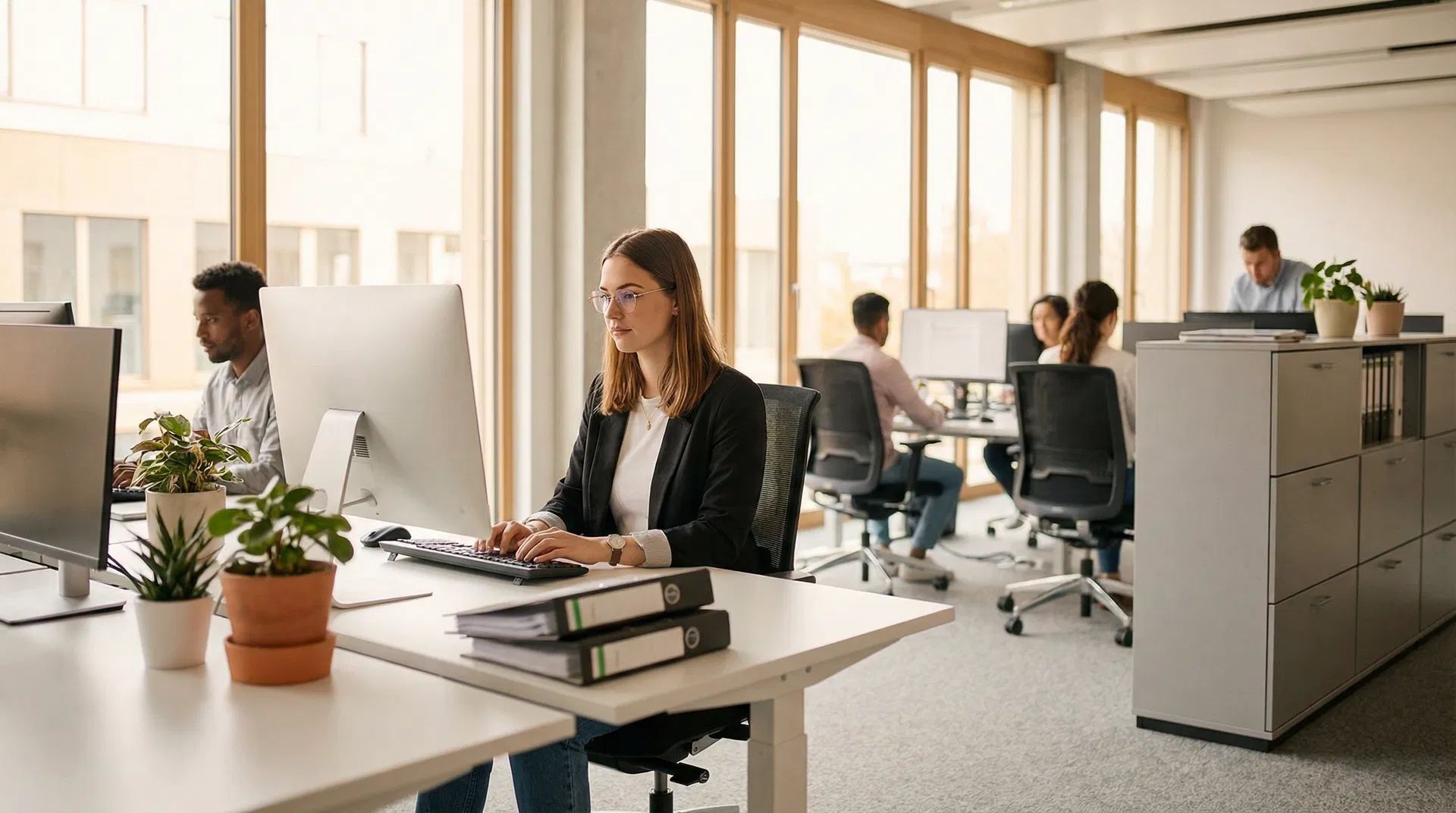 Kaufmännischer Arbeitsplatz